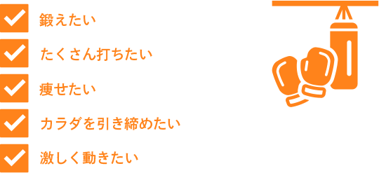 鍛えたい・たくさん打ちたい・痩せたい・カラダを引き締めたい・激しく動きたい