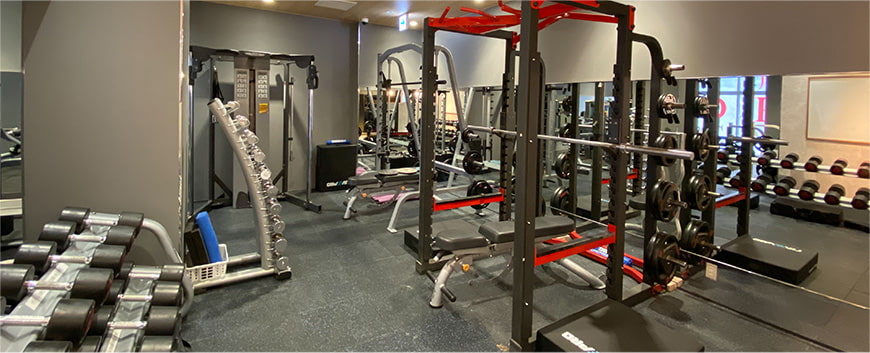 フリーウェイトエリア