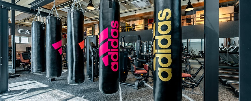 サンドバッグエリア