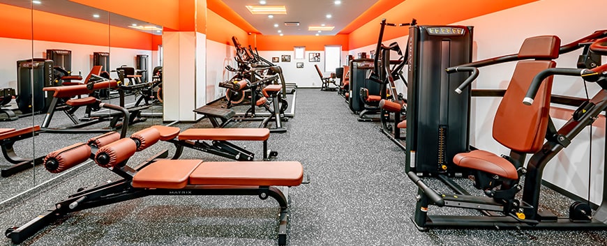 女性専用ジムエリア