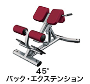 45°バック・エクステンション