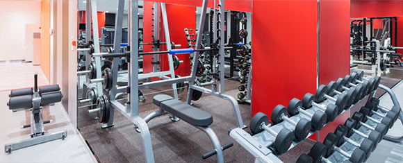 フリーウェイトエリア