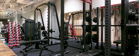 フリーウェイトエリア