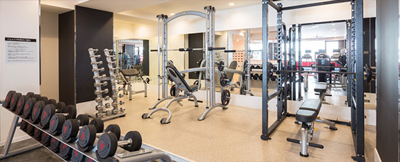 フリーウエイトエリア