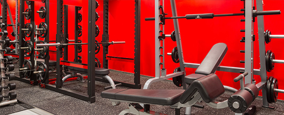 フリーウエイトエリア