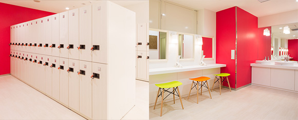 パウダールーム･シャワールーム