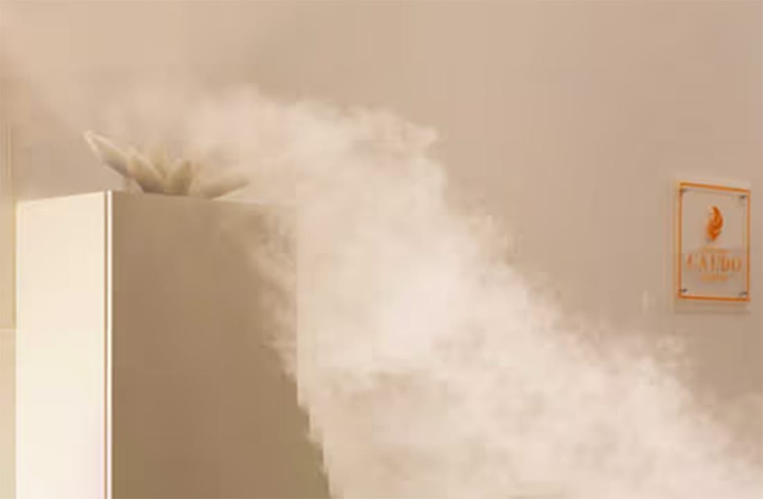 銀イオンスチームによる清潔空間をご提供！