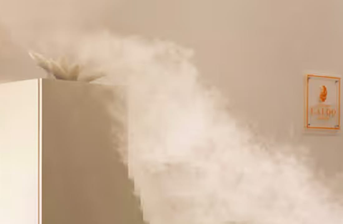 銀イオンスチームによる清潔空間