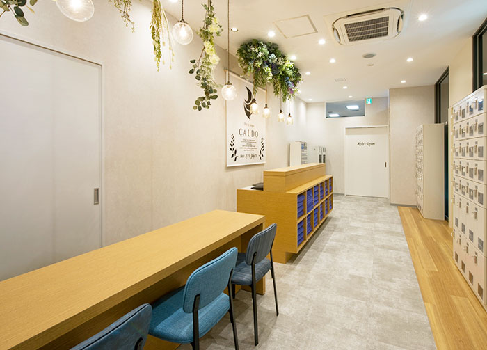 カルド蒲生四丁目の店舗フロント