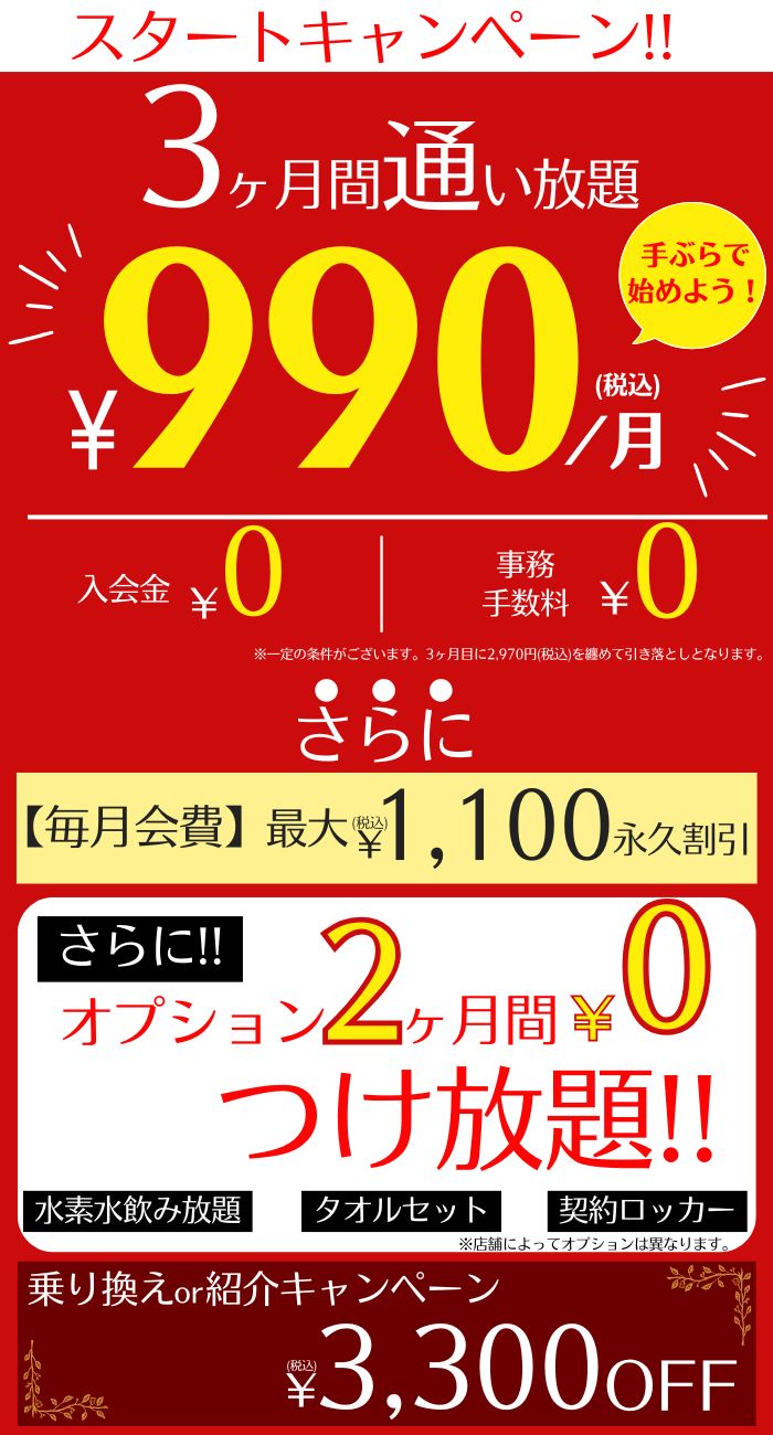 オープニングキャンペーン