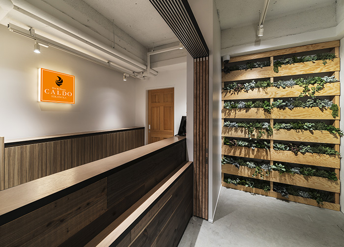 カルド平塚の店舗フロント