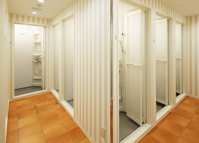 カルド久米川のシャワールーム