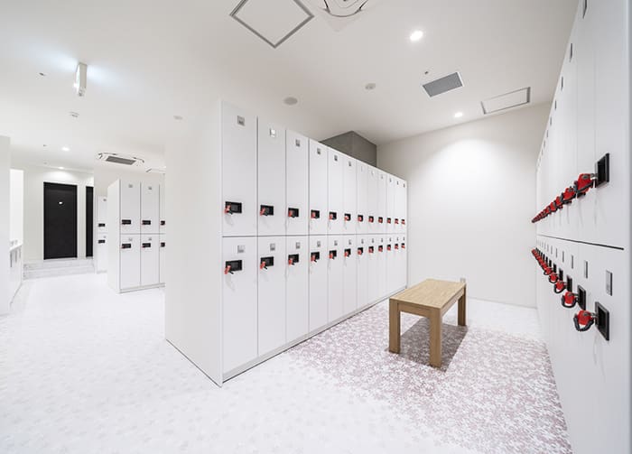 カルド仙台一番町のロッカールーム