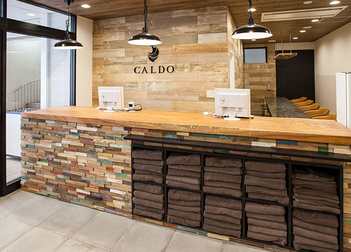 カルドせんげん台の店舗フロント