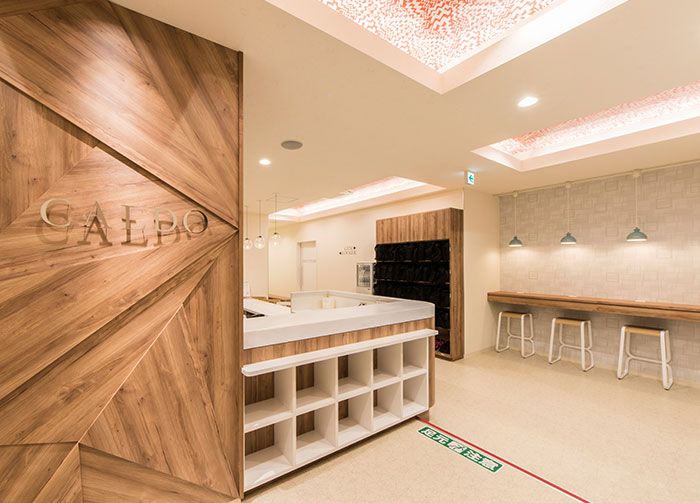 カルド志木の店舗フロント